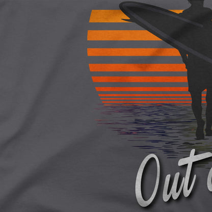 Out Of Water, I am nothing, Surfing Quote T-Shirt-1