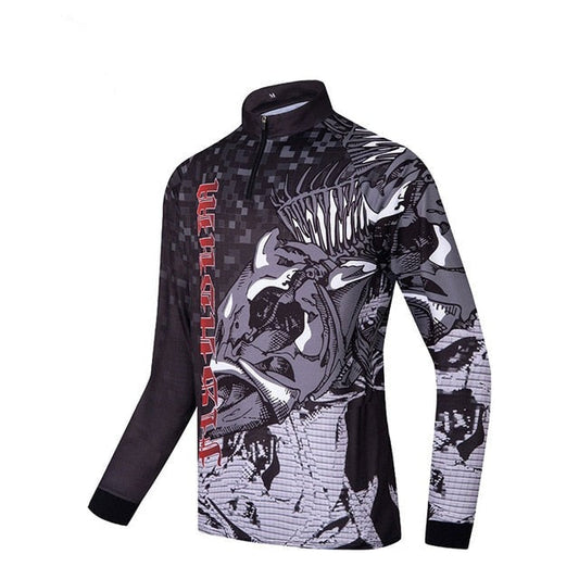 Fishing t-shirt men Long Sleeve Sun Protection ANTI-UV  personalize jersey for fishing quick dry breathable fishing shirts