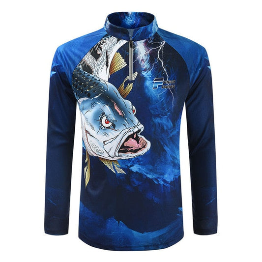 New Professional sublimated Anti-UV sun protection fishing tshirts Jerseys quick dry Long Sleeve breathable fishing shirts