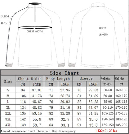 Fishing t-shirt men Long Sleeve Sun Protection ANTI-UV  personalize jersey for fishing quick dry breathable fishing shirts